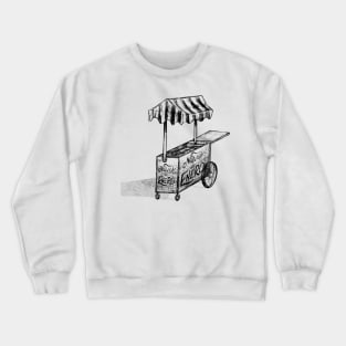 Carrito de Nieves de enero Crewneck Sweatshirt